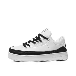 DEFINEX Износостойкие, увеличивающие рост, влагоотводящие, низкие кроссовки для скейтбординга, унисекс, черно-белые