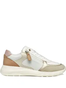 Кроссовки Alleniee на молнии Geox, белый