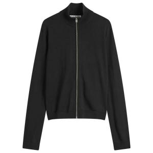 Kungo merino zip through джемпер Acne Studios, черный