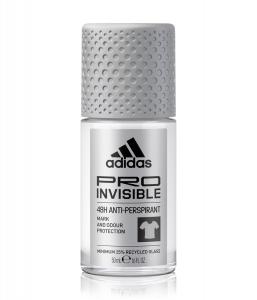 Дезодорант шариковый Adidas Invisible, 50 ml