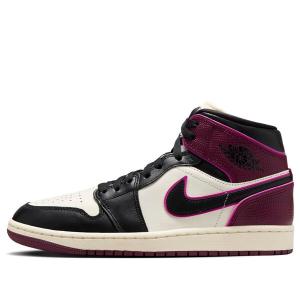 Кроссовки 1 mid se 'bordeaux' Air Jordan, мультиколор