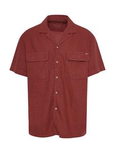 Рубашка на пуговицах Comfort fit Funky Buddha, каштаново-коричневый