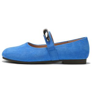 OMS Туфли Мэри Джейн женские, синие/желтые/красные/бежевые