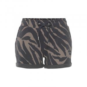 Спортивные шорты Lascana, цвет asphaltgrau/taupebeige