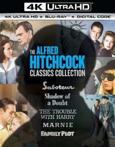 Диск 4K UHD Alfred Hitchcock Classics Collection