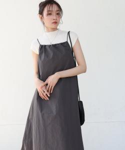 Платье-комбинация с бретелями