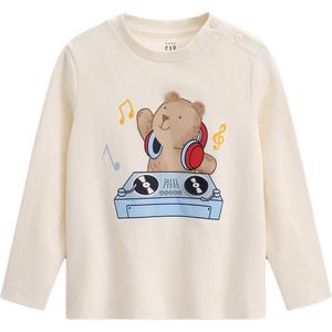 Футболка для детей 3-7 лет GAP, слоновая кость