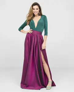 Боди с французскими рукавами и перекрещенным вырезом Veneno en la piel, зеленый