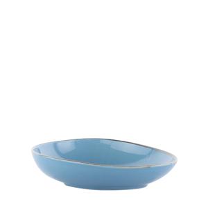 ТАРЕЛКА ДЛЯ ГУРМАНА Синяя AQUA AZZURRO Novel, синий