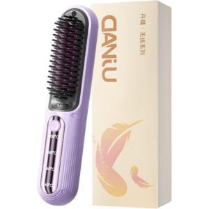 Утюжок для завивки и выпрямления волос dual use portable household z08 2 DANJU, фиолетовый