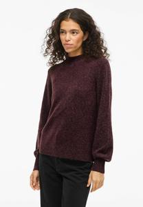 Джемпер VILA VIHANNA BALLOON , Fig/Bordeaux