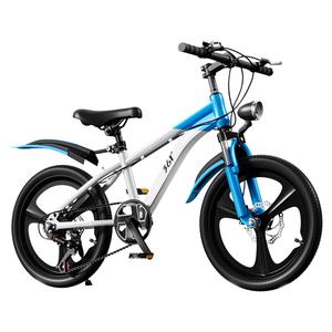 Горный велосипед для подростков и детей High Carbon Steel Disc Brake 361°, sky синий (integrated wheel)