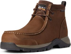 Женские ботинки ARIAT Edge Lte Moc с композитным носком, темно-коричневый