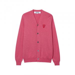 CDG Play Джемпер унисекс розовый