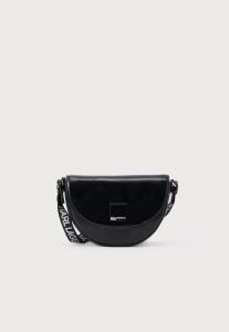 Сумка кросс-боди Karl Lagerfeld Jeans LOGO SADDLE, Black