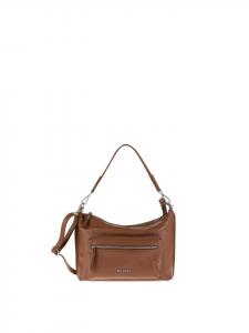 Сумка через плечо коньячного цвета Pierre Cardin