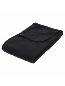 Флисовое одеяло черного цвета Atmosphera Créateur d'intérieur