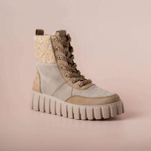 Женские ботильоны на платформе в цвете «пустынный лес» GABOR, desert wood