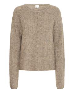 ICHI Кардиган 'IHKAMARA' в темно-бежевом цвете