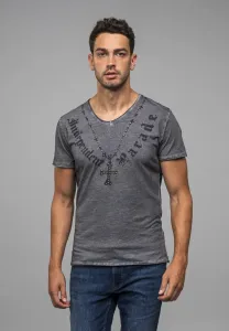 Футболка с v-образным вырезом от independent Key Largo, Anthra