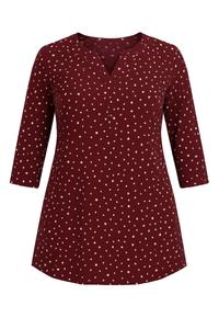 Блуза Shape Of You, бордовый