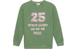 Толстовка детская Gucci, зеленый