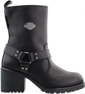 Женские мотоциклетные ботинки HARLEY-DAVIDSON Rr-howell, \"Blk 7\"\" Harness\"