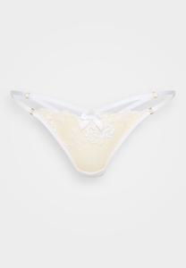 Трусы Agent Provocateur MELANIE THONG, White/Sand/White
