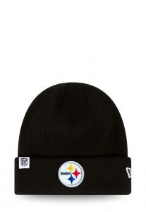 Шапка New Era PITTSBURGH STEELERS LOOP LABEL, Schwarz/Black