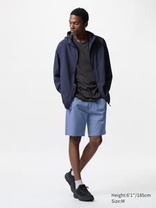 Легкие эластичные шорты Uniqlo, цвет 62 синий
