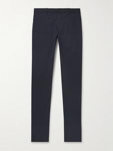 TeknoSartorial облегающие брюки-стрейч-шелл INCOTEX, темно-синий