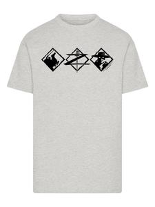 Рубашка F4NT4STIC Zorro Diamond Trio, серый