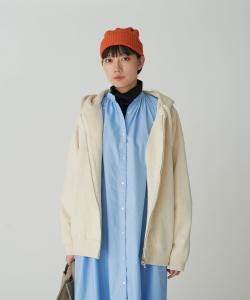 Толстовка на молнии из переработанного хлопка