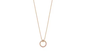 TIFFANY & CO. Кулон из розового золота 18 карат T 18K Rose Gold