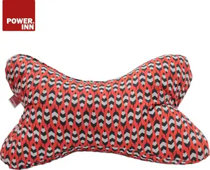 Подушка для чтения | Розовая с перьями | Подушка для шеи | Дорожная подушка POWER INN