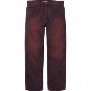 Обычные джинсы ss25 Supreme, коричневый