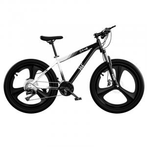 Велосипед Youth & Student с вилкой High Carbon Steel Lockable Shock Absorption 361°, obsidian черный