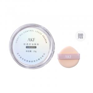 Легкая и прозрачная рассыпчатая пудра для контроля жира без переноса 10г AKF