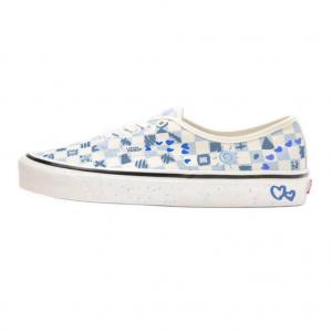 Vans Настоящие низкие кроссовки для скейтбординга унисекс, кремово-синие