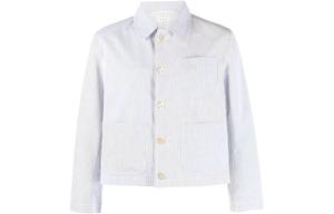 Funmix Полосатая Гольф Курка THOM BROWNE, Белый