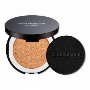 Оригинальная прессованная пудра-основа без талька, минеральная, SPF 15 bareMinerals, Tan Nude 17 (for medium rich warm skin with a golden hue​)