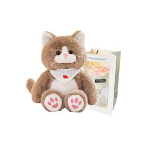 Милые и мягкие плюшевые куклы котят высотой 25см/35см PUDOWRABBIT