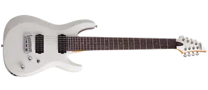 Schecter C-8 Deluxe Сатин Белый