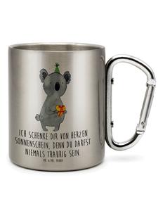 Подарочная кружка Коала с надписью в серебре Mr. & Mrs. Panda