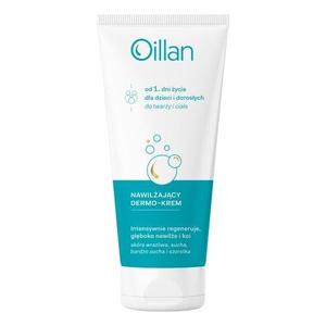 Oillan Derm Face and Body Cream, Увлажняющий крем для лица и тела для детей с рождения, 200 мл
