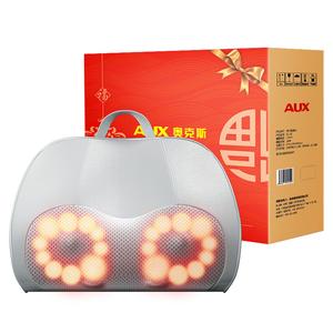 Массажная подушка для шеи, поясницы и плеч с термотерапией и 3D глубоким разминанием GL-38 AUX