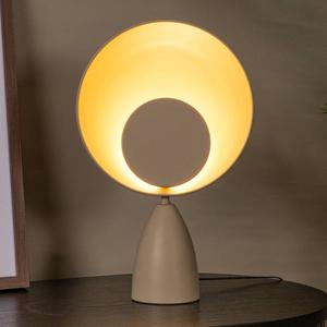 Настольная лампа Lucide Castamar, сталь - бежевый