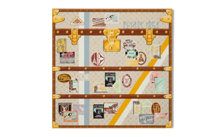 Ковер Elysee Palace Hotel Square 90 LOUIS VUITTON, коричневый