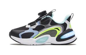 Детские кроссовки PS Low-top черного, серого, синего, серебристого цвета Anta Kids, черный