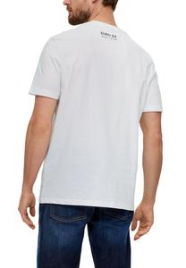 Принт на футболке s.Oliver, серый